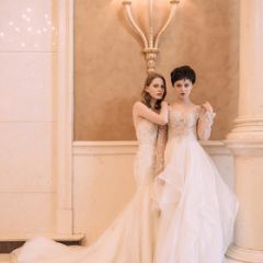 皇室婚礼大蓬裙